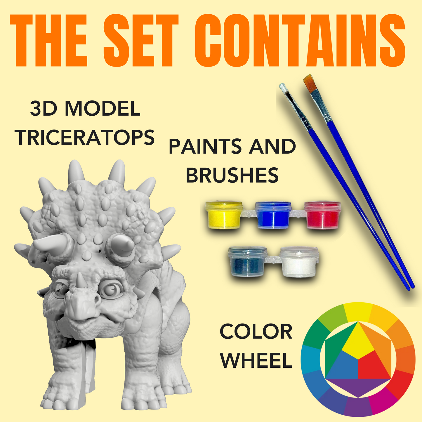 Triceratops - pohyblivý