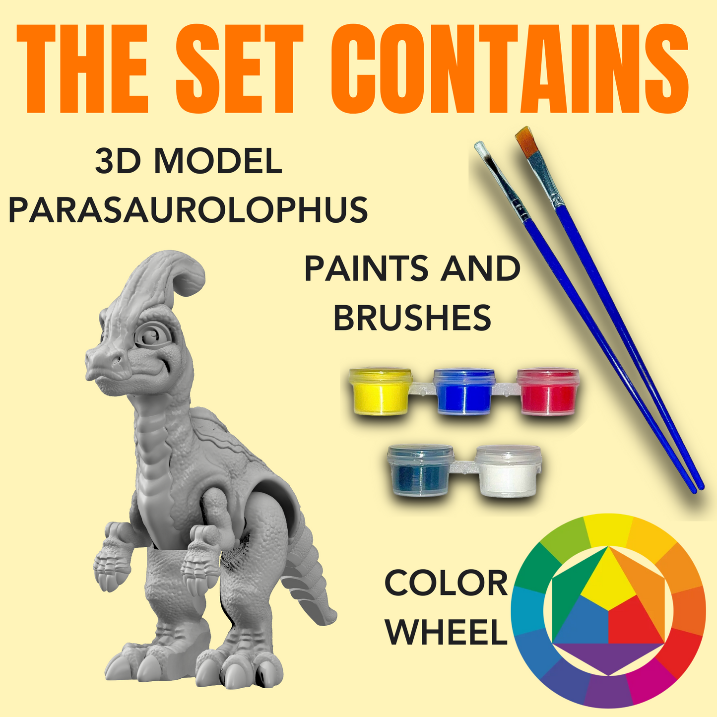 Parasaurolophus - pohyblivý