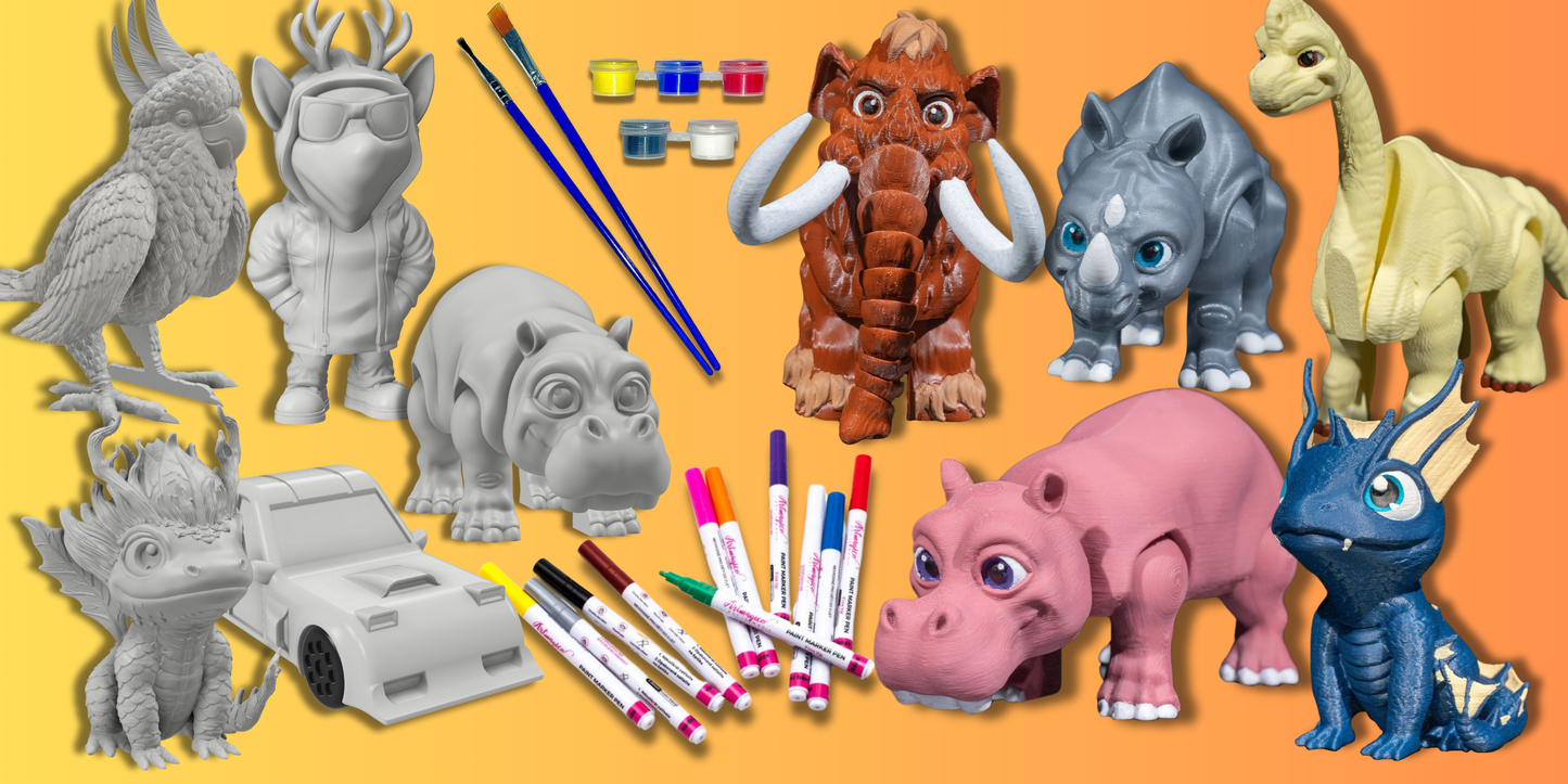 Personalized 3D Coloring Box – Subscription Plan