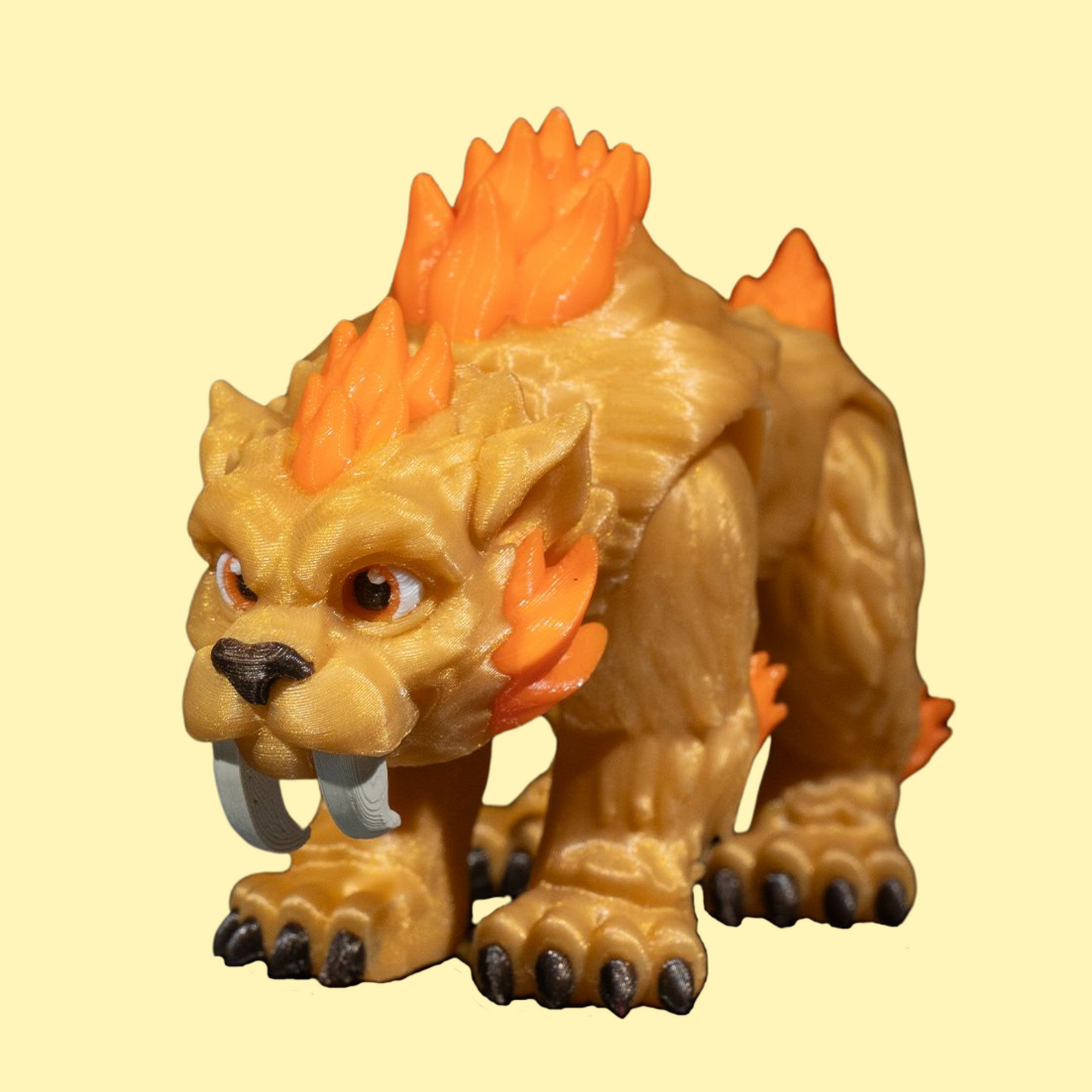 Šavlozubý tygr - pohyblivý