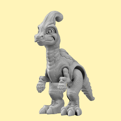 Parasaurolophus - pohyblivý