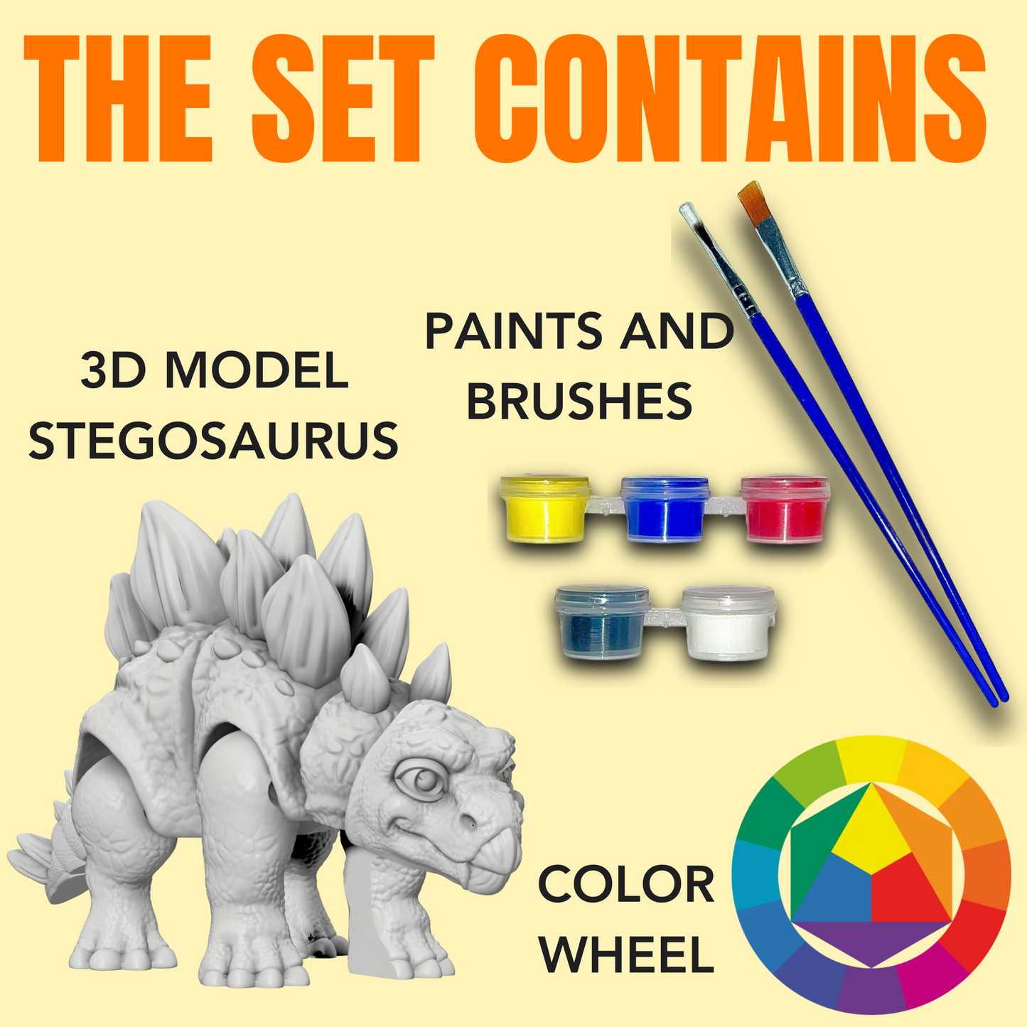 Stegosaurus - pohyblivý