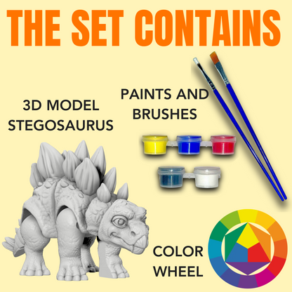 Stegosaurus - pohyblivý